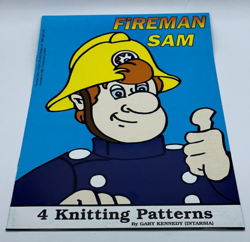 Fireman sam knitting - fireman,