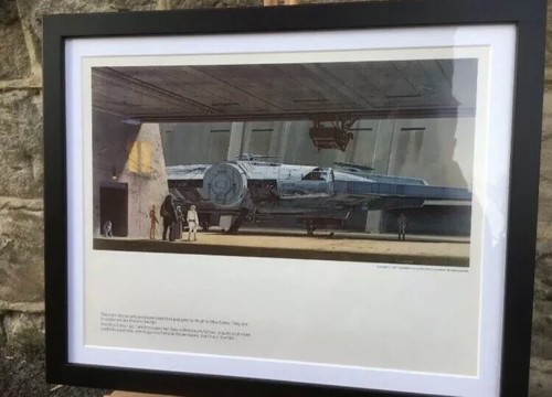 1977 concept art framed - concept,