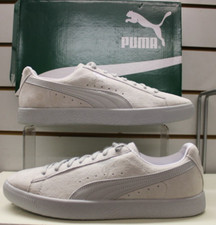  Puma Men's Suede Trainers Clyde Normcore Gray Violet  Retro Fashion  UK 8 EU 42