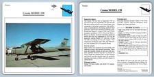 Cessna Model 150 - Trainer - Warplanes Collectors Club Card