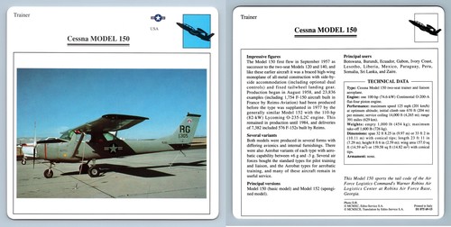 Cessna model 150 trainer - trainer,