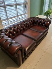 Chesterfield Leather Sofa