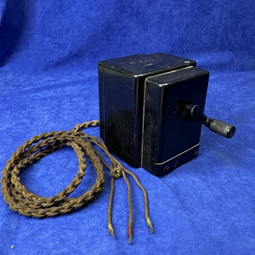 Vintage gpo telephone magneto - vintage,