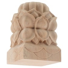  Unfinished Wooden Finials