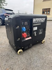 Warrior 6.25 kVa Diesel Generator 3 Phase (415V) and Single Phase (240V) Output