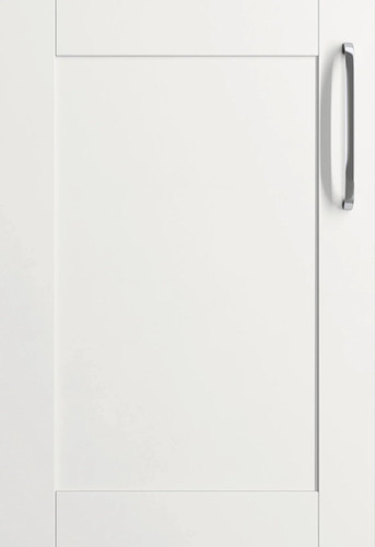 White shaker kitchen - white,