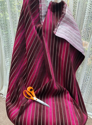 Seville stripe burgundy - seville,