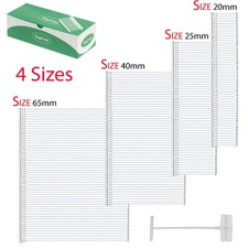 Tag Easy Clear Kimble Barbs Attachments for Standard Tagging Gun - 3 Sizes