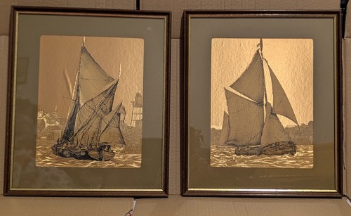 Set vintage framed - set,