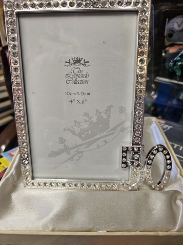 Floral metal photo frame - metal,