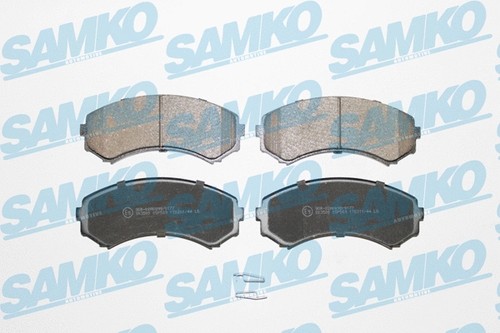 Front brake pad set - set,