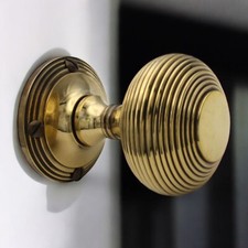 Aged Brass Beehive Mortice