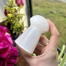 Selenite Crystal Mushroom Natural Crystals Gemstones For Sale Reiki Spiritual 