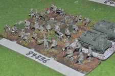 15mm WW2 / british -  battlegroup 34 figs & 2 bren carriers - inf (84836)