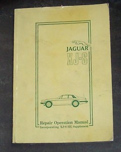 Jaguar repair operation - jaguar, xj-s