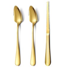Gold Grapefruit Spoons 3