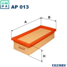 AIR FILTER AP 013 FOR VW