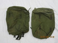 2X Webbing 90 Side Pouches, Olive, IRR, PLCE Daypack, Side Pockets, #8/25/4