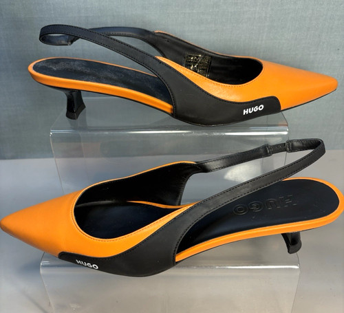 Hugo orange black pointy - orange,