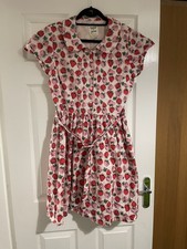 JOANIE X HORROCKSES STRAWBERRY DRESS SIZE 14