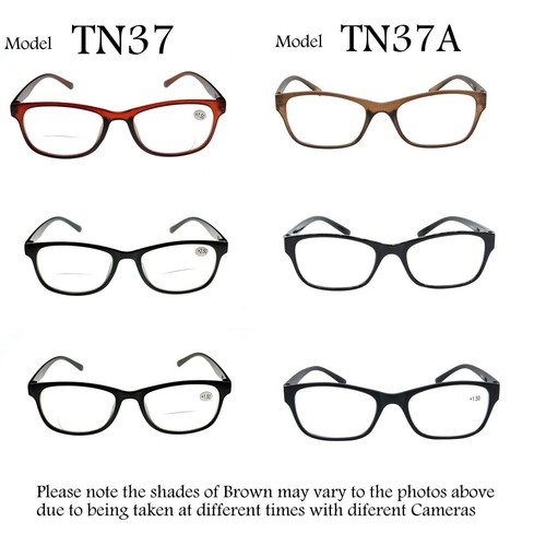 Bifocal reading glasses clear - reading,