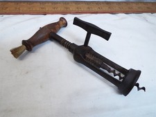 Antique Gear Driven Corkscrew