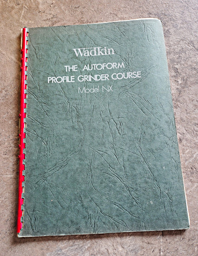 Wadkin autoform profile - wadkin,