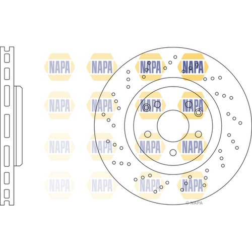 Brake discs vented - brake,