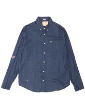 Hollister Mens Shirt XL Blue