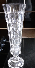 Vintage Lead Crystal Glass bud vase Cristal D'Arques 165mm tall
