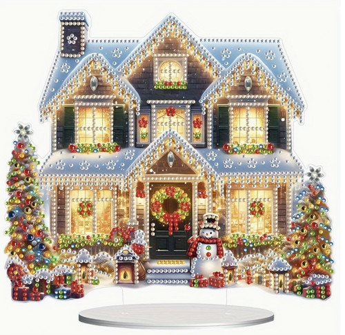 Diy festive christmas house - festive,