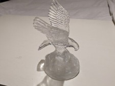 CUT GLASS EAGLE Figure with