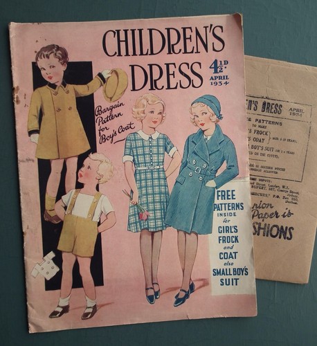 Children dress 1934 vintage - 1934,