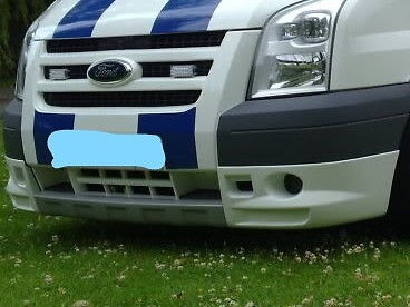 Ford transit van mk7 front - ford,