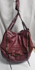 KOOBA red leather slouchy hobo