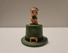 Little Pig with Shamrock on