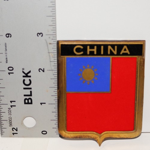Car badge enamel - badge, drago
