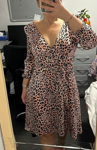 Quiz pink black leopard print - quiz, pink/black