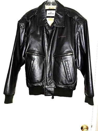 Vintage boeing black bomber - vintage,