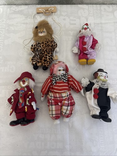 Collection small clowns - collection, of
