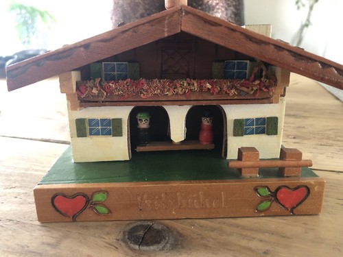 Vintage swiss chalet - vintage,