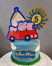 Peppa pig cake topper