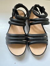 CLARKS TRIGENIC Black Leather