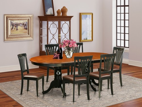 7pc oval dinette dining room