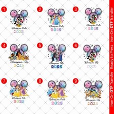 Disney Trip Paris DTF Iron On