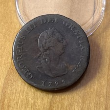 1799 King George IV Farthing