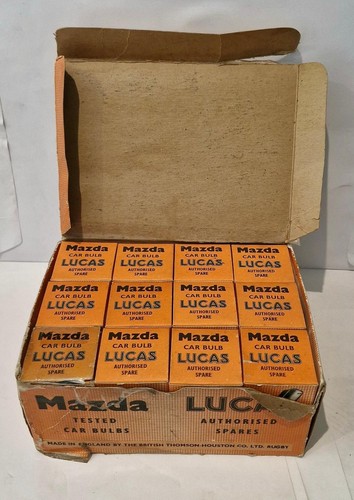Vintage lucas mazda - lucas,