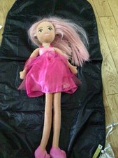 Large Barbie Rag Doll Preowned