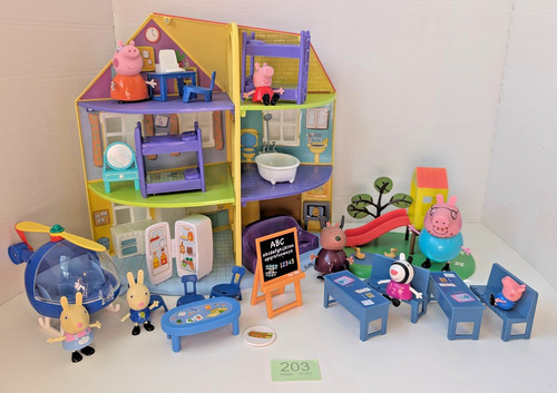 Peppa pig house - peppa, +