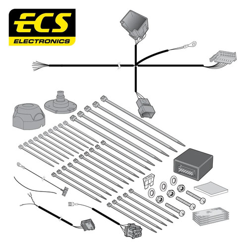 Towbar wiring kit - towbar, 7